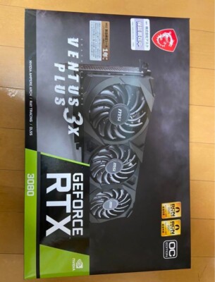 動作OK RTX 3080 VENTUS 3X PLUS 10G OC LHR Amazon.com: MSI RTX 3080 Ventus 3X Plus 10G OC LHR Graphics