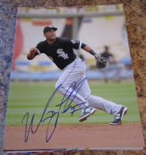 MICAH JOHNSON CHICAGO WHITE SOX SIGNED 8X10 MATTE PHOTO (A)