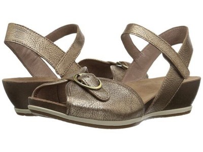 dansko gold sandals