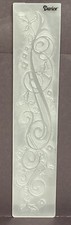 DARICE EMBOSSING ESSENTIALS FOLDER Long Strip Floral Background 12" x 2.5"