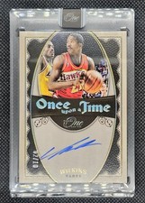 2023-24 Panini One And One Dominique Wilkins Once Upon A Time Auto GOLD /10 SSP