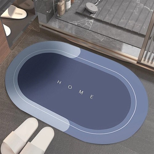 2024 Non-Slip Super Absorbent Floor Mat Quick Drying Bathroom Carpet Kitchen Rug - Picture 27 of 36