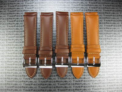 21mm Brown CALF LEATHER STRAP Watch Band for IWC TOP GUN Pilot Portuguese 5 X1