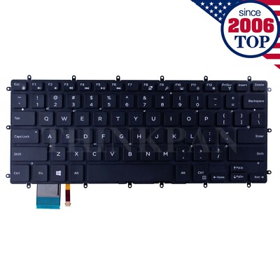 New US Backlit Keyboard for Dell Inspiron 13 5368 5378 5578 7368