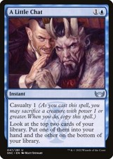 4x A Little Chat - NM Streets of New Capenna SPARROW MAGIC
