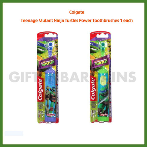Colgate Teenage Mutant Ninja Turtles Kids BatteryPowerToothbrush Extra Soft Each - Picture 1 of 4