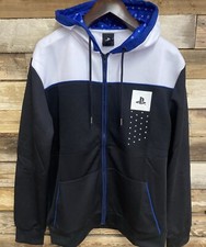Official Sony PlayStation Full Zip Hoodie By Numskull Size XL Gamer Gaming PS5
