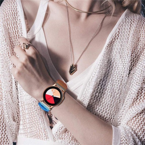 For Samsung Galaxy Watch 6 5 5 Pro 40/44MM Scrunchie Band Strap Elastics - Photo 13 sur 60