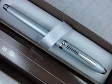 Cross Made in The USA Townsend Matte Sky Blue and Rhodium Selectip Rollerball Pe