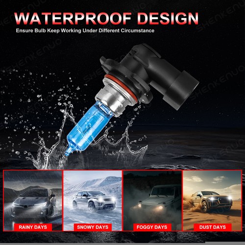 4x 9005 9006 Halogen Combo Headlight Bulbs High Low Beam Kit 4200K White - Picture 8 of 17