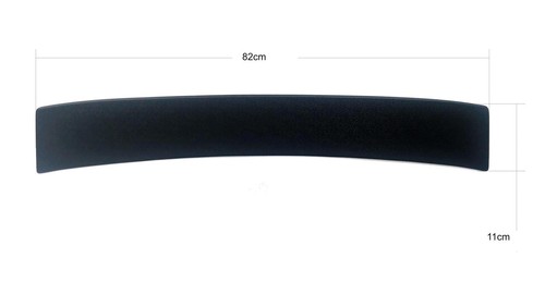 Protection De Seuil De Chargement Pour Mercedes Citan W415 (2013) – Noir ABS, Autocollante, épaisseur 1,8 Mm