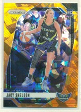 2024 Panini PRIZM WNBA Orange Ice Rookie #4 JACY SHELDON RC Dallas Wings