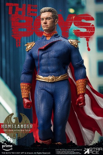 The Boys Homelander Deluxe 1:6 Figure Star Ace Antony Starr 30cm Original Box New - Picture 10 of 24