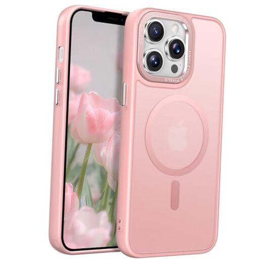 Magnetic Designed for Case [Military-Grade Drop Tested] iPhone 12 Pro Max Pink