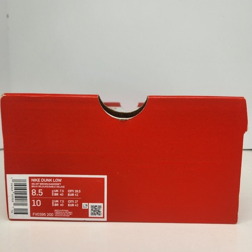 Nike Dunk Low Red Panda Size 8.5 Men - Picture 8 of 8