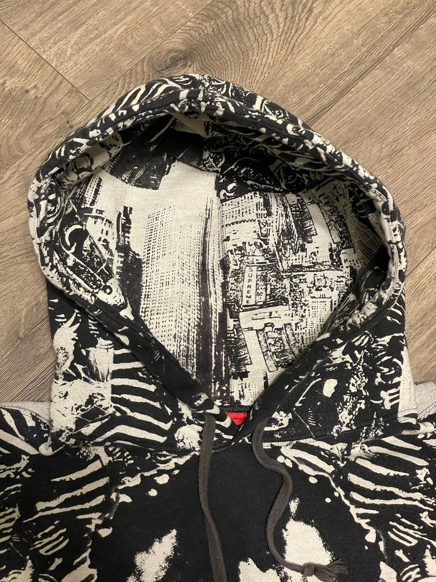 Supreme Miles Davis Pullover Hooded Sweatshirt Men's Size L Large