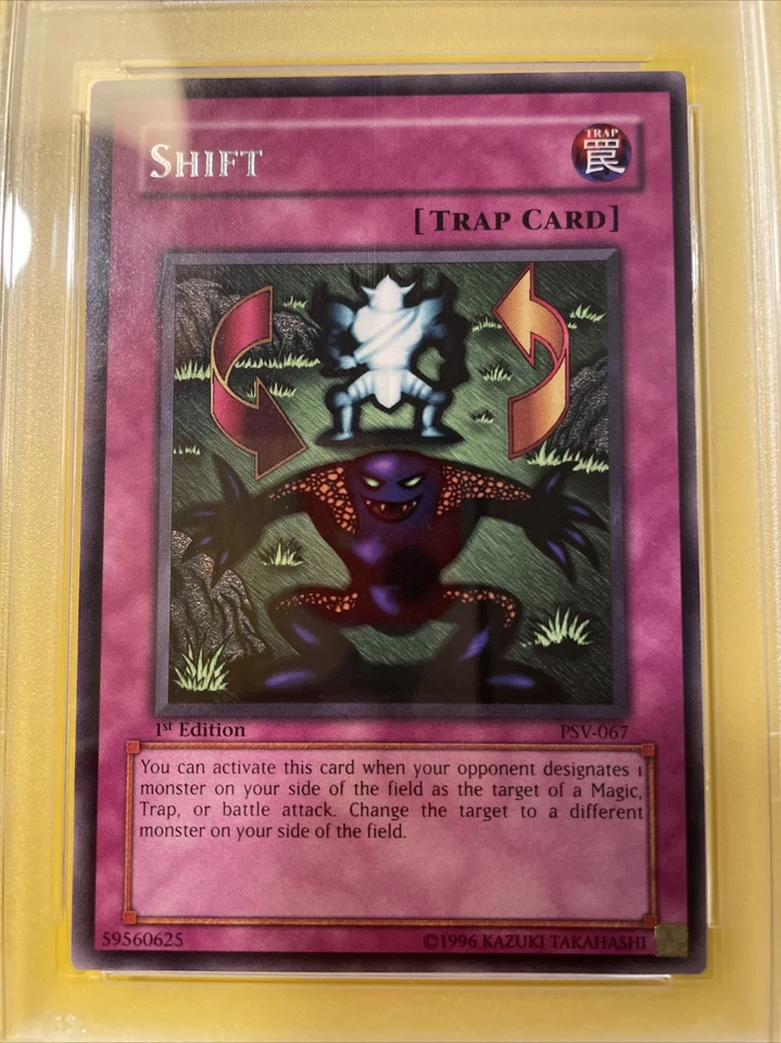 YuGiOh SHIFT #PSV-067 RARE🔥PSA 9 MINT🔥1st EDITION-2002 PHARAOHS SERVANT - Image 3 of 4