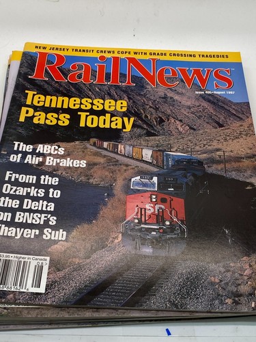 1997 1 lot of 12 issues of Rail News Issues #398-409 January-December - Picture 9 of 13