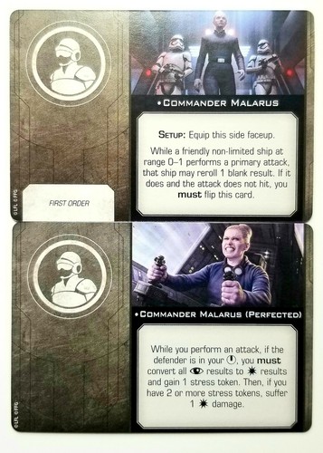 Star Wars X-Wing Miniatures - Tarjeta de actualización de tripulación individual - Segunda edición - Imagen 102 de 116