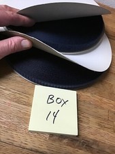 NEW HOOK  LOOP SEW ON 1/2" WIDTH 25 YARDS LENGTH Dark Blue FASTENING SYSTEMS