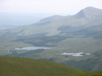 Photo 6x4 Nant Colwyn from Moel Eilio Betws Garmon The photo shows the tw c2006
