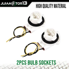BRAKE TURN SIGNAL LIGHT 3156 3056 3456 4156 BULB SOCKET WIRE HARNESS PLUG 2PCS J