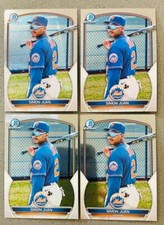 Simon Juan 4 Lot 2023 Bowman Chrome Prospects Baseball #BCP-38 Base Card Mets