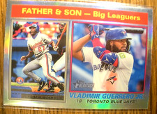 2025 Topps Heritage Silver Chrome Refractor Vladimir Guerrero / Guerrero Jr. #69