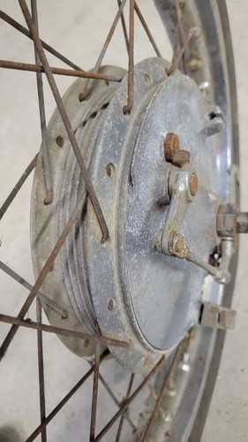 1960s Honda CB77 CB-77 CB 77 SUPERHAWK HAWK CB72 305 Front Wheel Brake - Picture 10 of 15