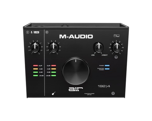 M-Audio AIR 192X4 2-In 2-Out Home Studio Recording USB Audio Interface (NEW) - Picture 1 of 3
