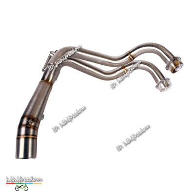 Slip On For Yamaha MT07 FZ07 Till 2022 Motorcycle Exhaust Header Front Link Pipe