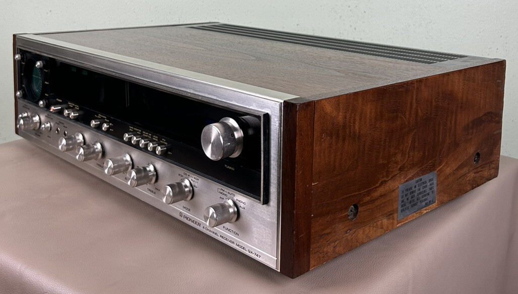 PIONEER QX747 QUADRAPHONIC RECEIVER | eBay
