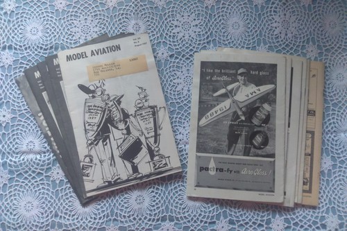 Lot of 12 Vintage 1957 MODEL AVIATION Magazines - Picture 8 of 13