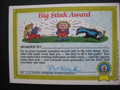 1985 Garbage Pail Kids GLOSSY 1st Series Singles OS 1 U-Pick For your Set 6 / 25 - Picture 48 of 158