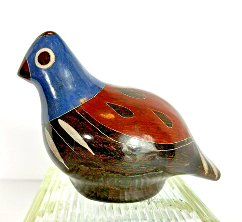 Vintage Tonala Mexico Folk Art Pottery Bird - Picture 3 of 9