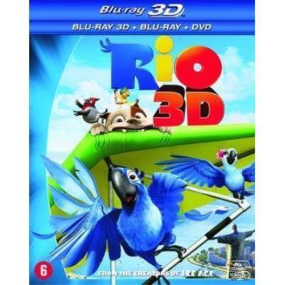 Rio 3D Blu-ray (3D Blu-ray + Blu-ray + DVD) 