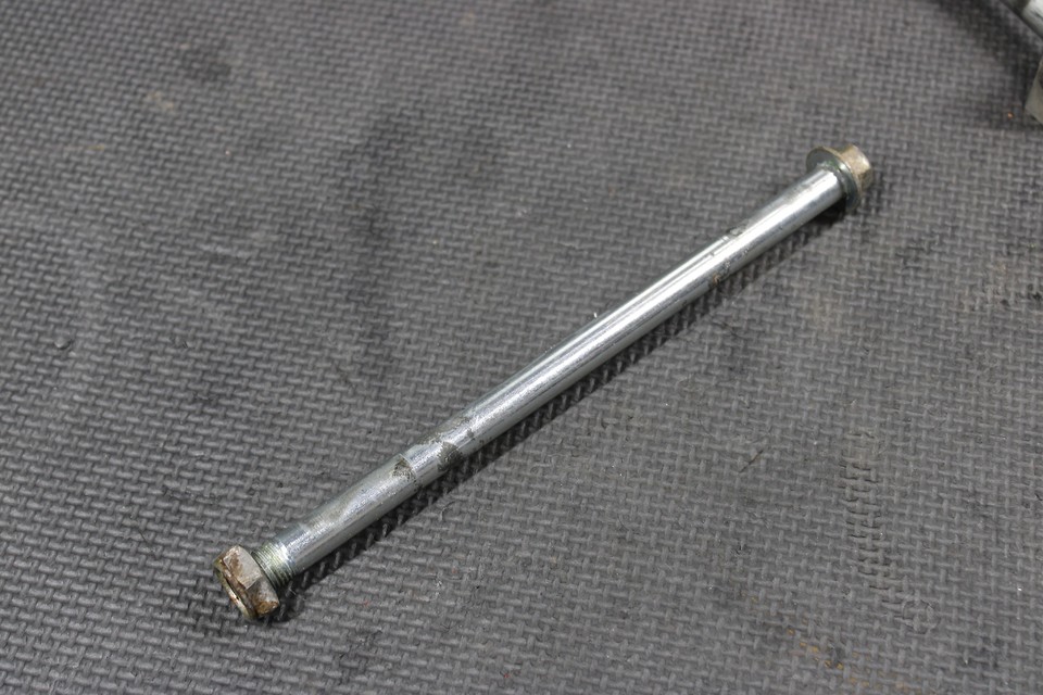 2001 KAWASAKI KX85 OEM FRONT REAR AXLE BACK WHEEL RIM SWINGARM PIVOT