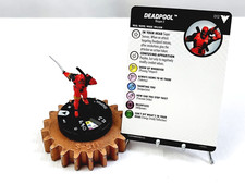 HEROCLIX X-Men Animated Series Set Common 012 DEADPOOL w/Card