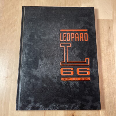 Vintage Yearbook: 1966 Leopard Lindsay OK Oklahoma Student Annual