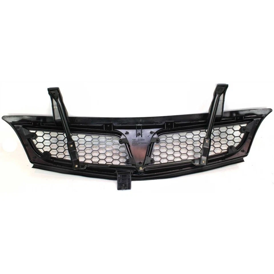 New Front Grille Assembly For 2001-2005 Pontiac Montana Black and Silver Plastic Foto 4 de 4