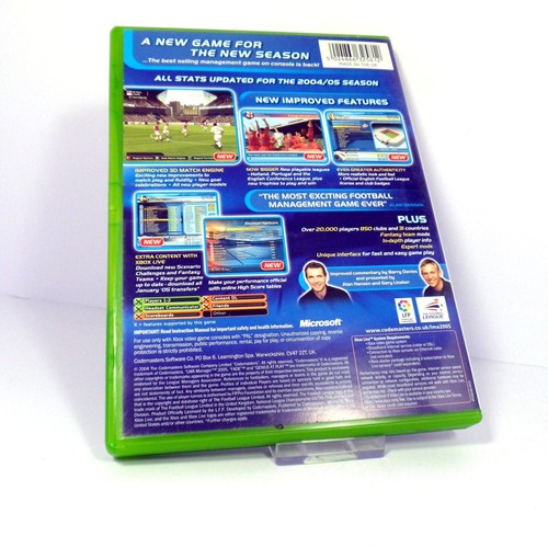 LMA Manager 2005 (Original Xbox) *Near Mint* - Picture 4 of 4