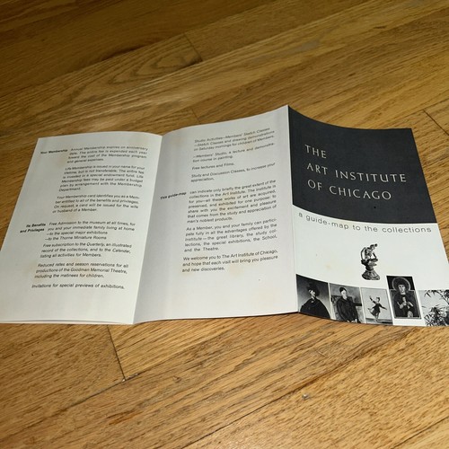 6 - 1950's CHICAGO MUSEUM Brochures -Art Institute / Field / Buckingham / MSI ++ - Picture 11 of 16