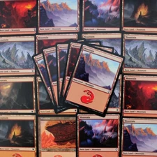 MTG Basic Land Pack (Magic The Gathering) - 25 Basic Mountains