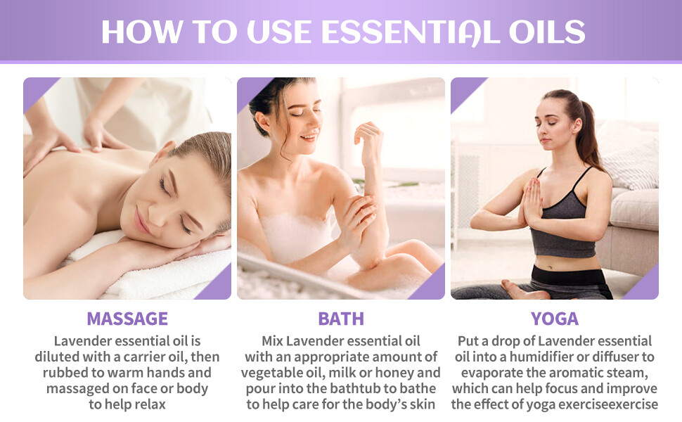 4oz Lavender Essential Oil Pure Natural Diffuser Aromatherapy Sleep Massage Skin