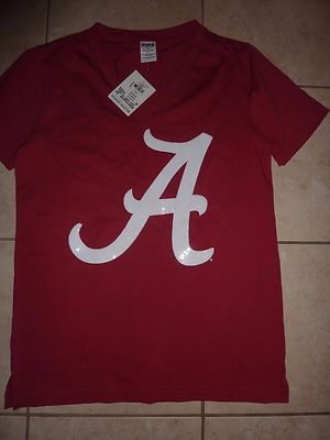 T-shirt Victoria's Secret PINK Bling Alabama - Décolleté V - Neuf Avec Étiquettes (NWT)