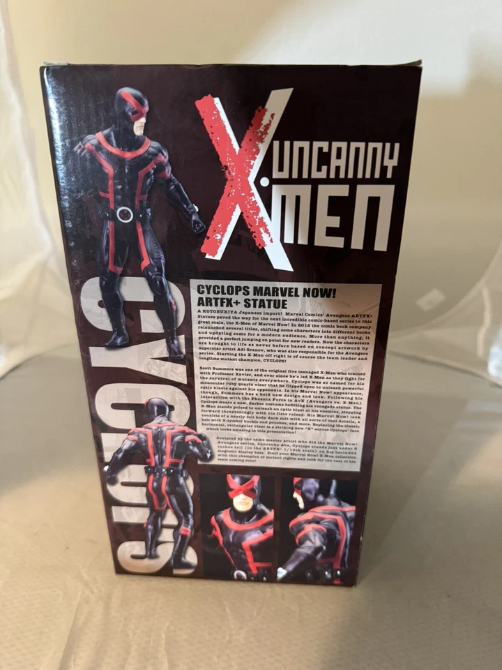 Kotobukiya Marvel Now: Cyclops ArtFX+ Estatua X-Men Figura Extraña Coleccionar MK183 Foto 3 de 4