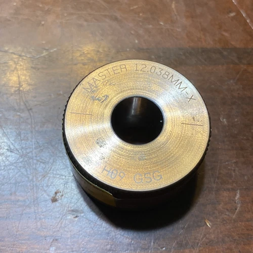 GSG Plain Smooth Bore Ring Gage Master 12.038mm Class X (D14)