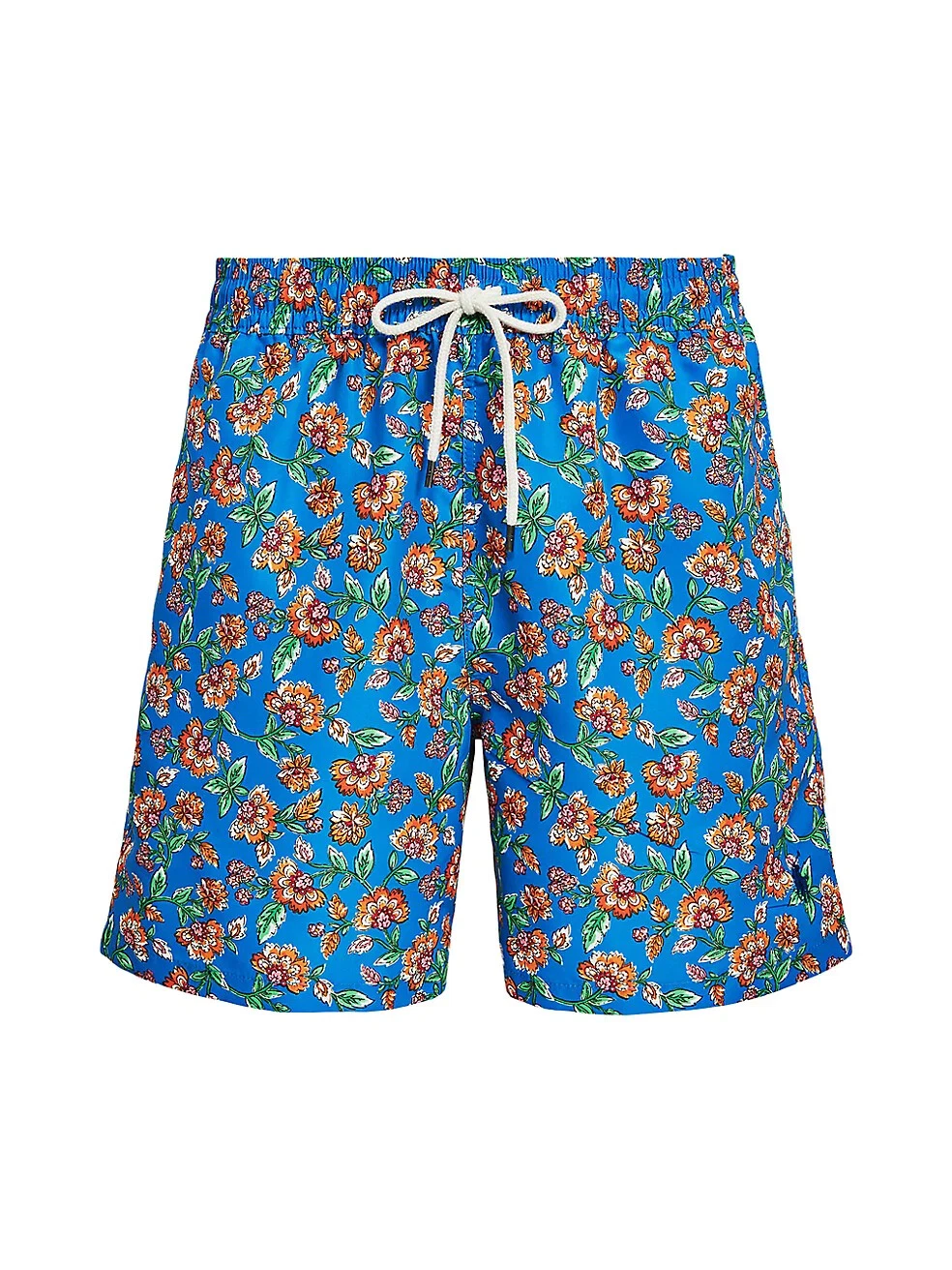 NWT Polo Ralph Lauren Men's Floral Print Drawstring Traveler Swim Shorts $98.50