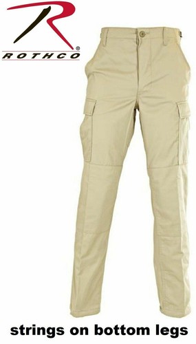 VENTA BOMBERO BDU Pantalones Colores Sólidos 6 Bolsillos Carga Ejército Sarga ROTHCO 20% DE DESCUENTO - Imagen 14 de 79