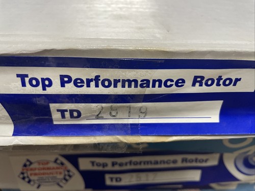 TOP PERFORMANCE Brake Rotor (single) TD2819 #C09 - Picture 2 of 3